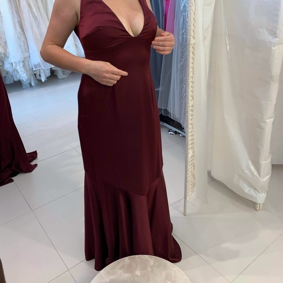 WATTERS dress style Mason Color Wine - Picture 9 of 9